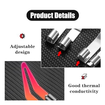 10 Pcs Plastic Welding Tips Kit with Triangle Scrapper Head | Professional, Stainless Steel, For Car Bumper Repair, Replacement