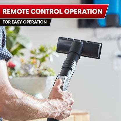Vacmaster 5-Gallon* 5 Peak HP† Remote Control Wall Mount Wet/Dry Vac – VWMB508 1101 - color: Red