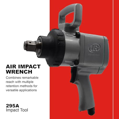 Ingersoll Rand 295A 1" Air Impact Wrench, 1475 ft-lbs Max Torque, Pistol Grip