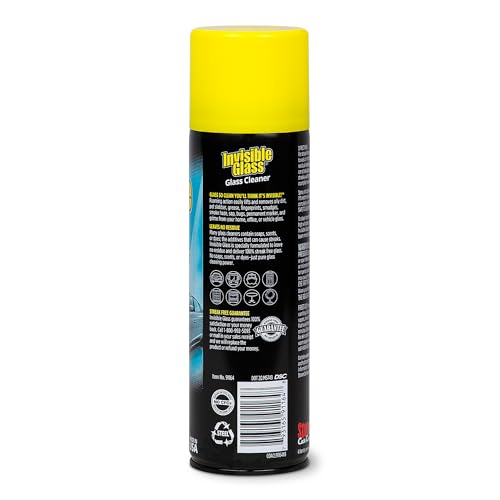 Invisible Glass 91164-2PK Premium Aerosol Glass Cleaner Spray for Car Windshields and Windows, Automotive and Home Window Cleaner, Streak-Free, Ammonia-Free, Tint-Safe – 19 oz (Pack of 2) - size: 19 Ounce (Pack of 2)
