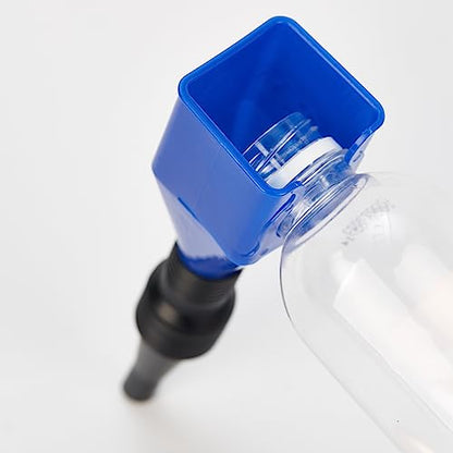 Funnels for Automotive Use,Flexible Draining Tool Snap Funnel,Retractable Automotive Fuel Funnel,Oil Snap for Cars and Motorcycles - color: blue-1