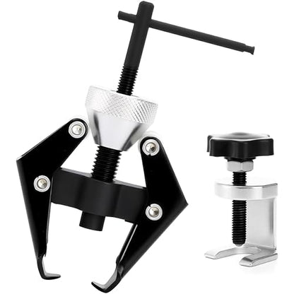 WUWEOT Battery Terminal and Wiper Arm Puller, Windshield Wiper Arm Bearing Remover Tool, Portable Car Windscreen Wiper Blade Arm Puller Remover