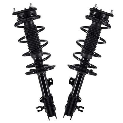 Detroit Axle - AWD 2 Front Struts for 2013 2014 2015 2016 Mazda CX-5, Quick Complete Struts with Coil Spring Assembly Replacement Suspension Shocks - size: SR57810_SR57811/PAIR