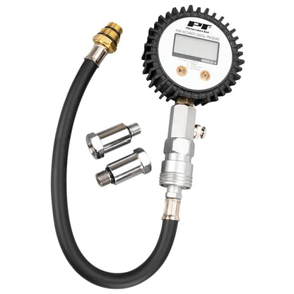 Performance Tool W89747 Digital Compression Tester - Accurate Diagnosis for Engine Performance, 300 PSI Gauge, Quick Disconnect Fitting, Stepped Adapters, Auto Shut-Off, Battery Included - style: Digital Compression Tester