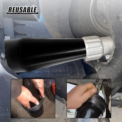YoRise CV Boot Installation Cone Tool, Plastic Stretch CV Boot Expander Tool Replacement with Smooth Surface, Universal Automotive Repair Accessories for Axle Boots Stretching & Mounting (Black)