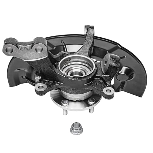 Detroit Axle - Front Knuckles Outer Tie Rods for Toyota Avalon 2013 2014 2015 2016 Steering Knuckles and Wheel Bearing Hub Assembly Outer Tie Rods Replacement - size: 4SU50604/Kit