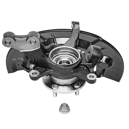 Detroit Axle - Front Knuckles Outer Tie Rods for Toyota Avalon 2013 2014 2015 2016 Steering Knuckles and Wheel Bearing Hub Assembly Outer Tie Rods Replacement - size: 4SU50604/Kit