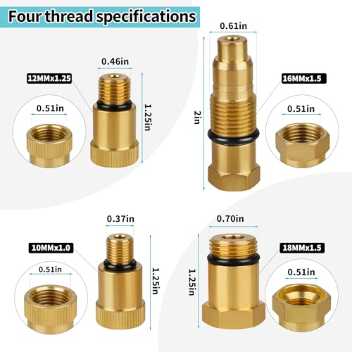 Automotive Compression Adapters - Universal Compression adapters for Gas Engines, Motorcycles, Snowmobiles, Lawn Equipment, and More