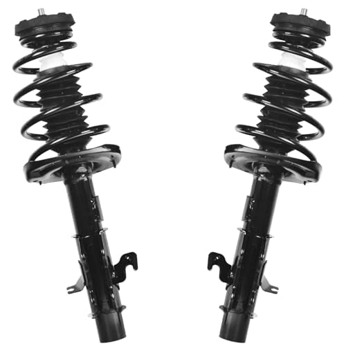 Detroit Axle - 6.2L Front Struts Sway Bars for 2010 2011 2012 | Chevrolet Camaro, Struts with Coil Spring Assembly Sway Bar End Links Replacement Suspension Kit - size: 4QS50677/ sway kit