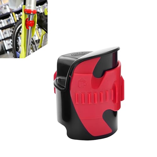 Motorcycle Fork Seal Cleaner, 45-55mm Dirt Bike Front Fork Seal Saver Tool, Portable Efficient Absorber Repair Maintenance Tool, Universal for Most Motorcycles (Red) - color: Red