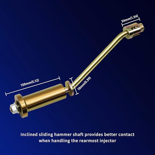 Kuntech 310-197 Fuel Injector Remover Installer Tool Compatible with Jaguar 3.0 and Land Rover 5.0L Engines