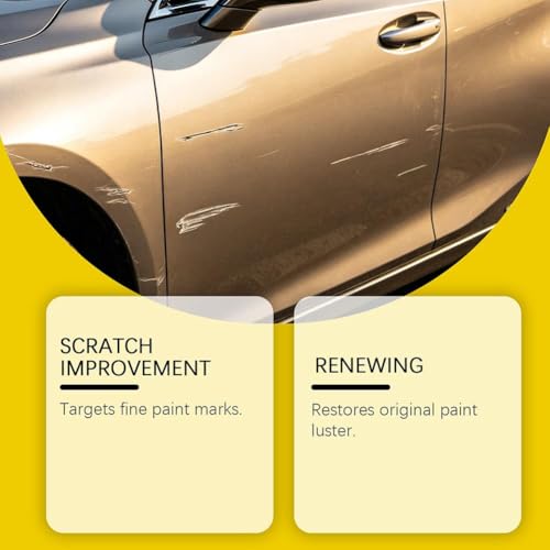 Scratch Remover for Vehicles,Eliminate Car Scratches in 60 Seconds,Quick Fix Removal Paste for Deep Scratches,All Paint Colors Polishing Kit with Wipe,Paint Scratchs Repair Kit for Vehicles