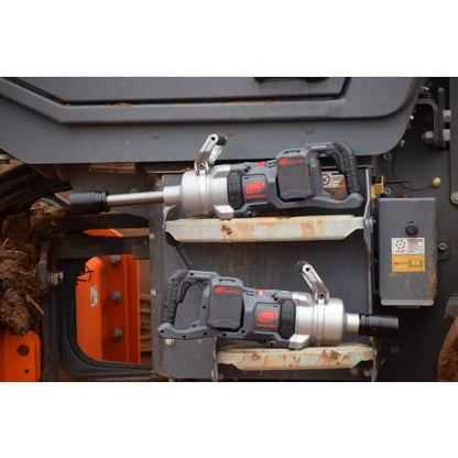 Ingersoll Rand W9691-K4E Cordless 1" High-Torque Impact Wrench Kit with 2" Extended Anvil, Includes 4 BL2022 5.0Ah Batteries and Dual-Bay Charger - size: Extended Anvil, style: 4 Battery Kit