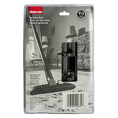 Shop-Vac 9063200 Multi-Purpose Floor Nozzle, 1.25 Inch Diameter, Efficient Cleaning On Hard Floors and Carpets, (1-Pack)