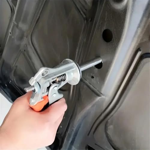 CXGS Paintless Dent Repair Kit Car Flat Hole Pliers Dent Remover Tool Auto Body Pliers Dent Puller - color: Orange- Flat Hole Pliers