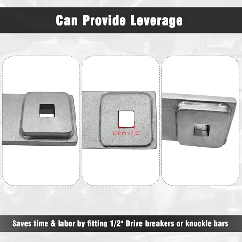 Crankshaft Pulley Holder Tool Compatible with Volvo Ford 1.8 2.0 duratec Petrol Engines, Crank Pulley Holding Wrench Tool.