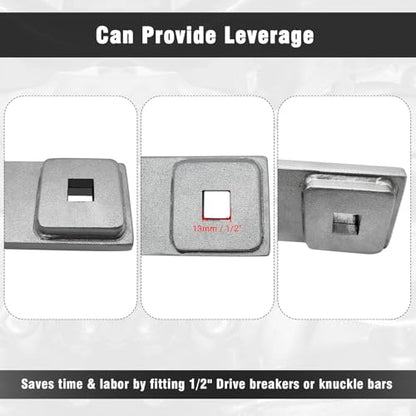 Crankshaft Pulley Holder Tool Compatible with Volvo Ford 1.8 2.0 duratec Petrol Engines, Crank Pulley Holding Wrench Tool.