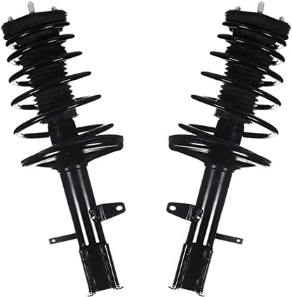 Detroit Axle - 4WD Rear 4pc Struts Sway Bars for 2009-2012 Toyota Venza | 2 Struts & Coil Spring 2 Sway Bars 2010 2011 Replacement Suspension Kit Struts Shocks - size: 4QS47214/ sway kit
