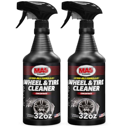 MA5X Wheel and Tire Cleaner | Concentrated, Brake Dust Remover | Wheel Cleaner Spray | 32oz Bottle | Pack of 2 - size: Bottle32oz (Pack of 2)