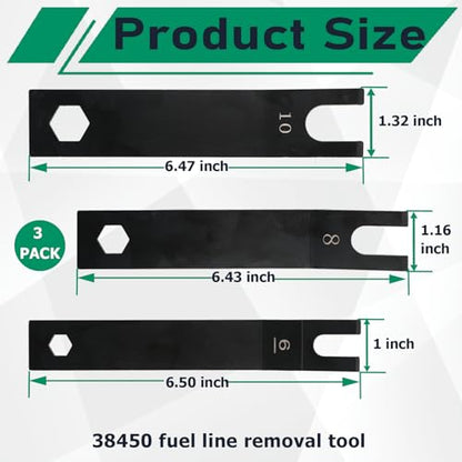 3-piece 38450 disconnect kit, Suitable for Case International and tractors. | compatible with GM vans with Allison transmission cooler piping and Ford 6.0L/7.3L high-pressure oil lines.