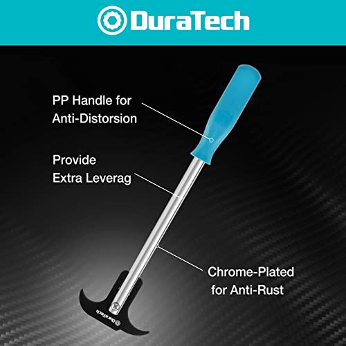 DURATECH Seal Puller with Extra Blade, Heat Treated Steel, Dual Hook Tips for Oil and Grease Seals Removal | Heat Treated Steel, Dual Hook Tips for Oil and Grease Seals Removal