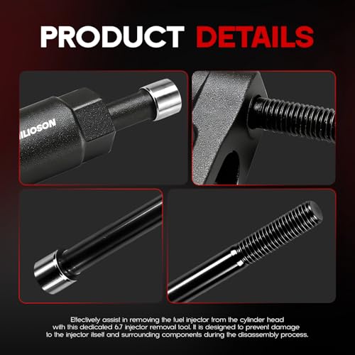 Fuel Injector Removal Tool Kit 3418 | for Ford 6.7L Powerstroke Diesel, Compatible with for F-250 F-350 F-450 F-550 2011-2018 - size: 3418 Injector Puller Removal Kit