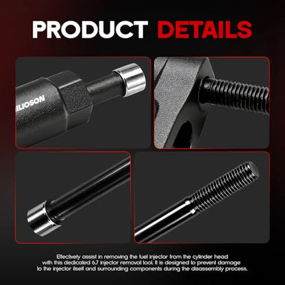 Fuel Injector Removal Tool Kit 3418 | for Ford 6.7L Powerstroke Diesel, Compatible with for F-250 F-350 F-450 F-550 2011-2018 - size: 3418 Injector Puller Removal Kit