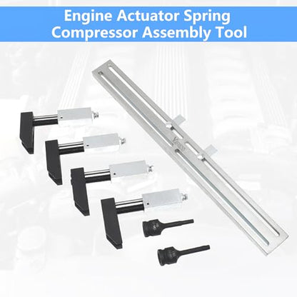 10259A 10259B Engine Actuator Spring Compressor Assembly Removal Tool Kit, Compatible with Fiat Multiair 2012-2019 1.4L 16V 2.4L 2.0L Engine, Replace for Alfa Romeo Chrysler 2000034500 10324 10409 - size: for 1.4L 16V 2.4L