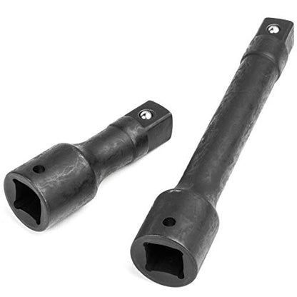 Stark USA 21-Pieces 3/4" Drive Deep Impact Socket Set Sliding T-Bar Master SAE Adapter, Ratchet, Extension Bars (3/4" - 2" inch) Large Vehicle & Equipment Maintenance