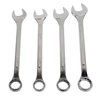 SUNEX TOOLS 9604 Super Jumbo SAE Combination Wrench Set, 4-Piece, Silver - size: SAE, style: Super Jumbo Combination Wrench Set 4-Piece