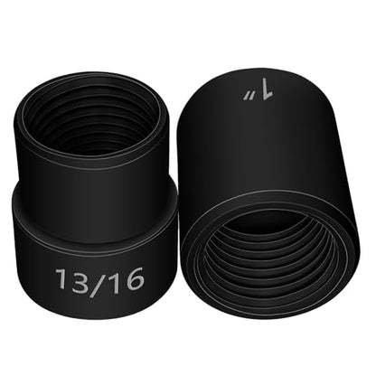 2PCS 1/2" Drive Emergency Lug Nut Remover Socket, Twist Locking Wheel Nut Socket Set for Stripped Lug Nut Removal 13/16" & 1" Compatible with Most Vehicles for Keyless Locking Nut Removal