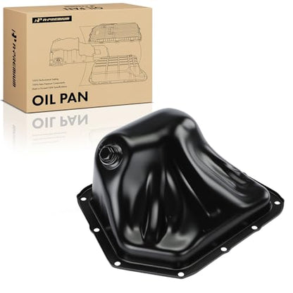 A-Premium Lower Engine Oil Pan Sump with Drain Plug Compatible with Subaru Outback 2013-2019, Forester 2011-2018, XV Crosstrek 2013-2015, Legacy 2013-2019, Impreza 2012-2016, Crosstrek, 2.0L 2.5L