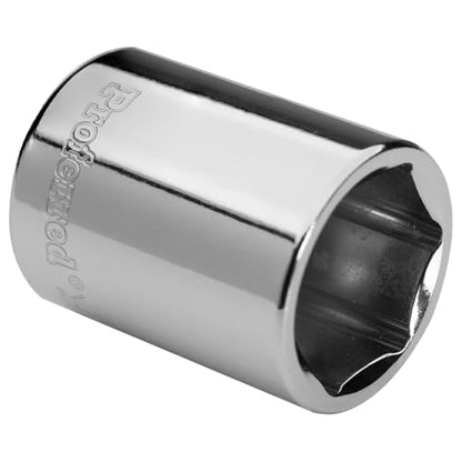 S15018 1/4" Drive SAE Socket, 9/16" Standard 6 Point - size: 9/16 INCH, style: STANDARD