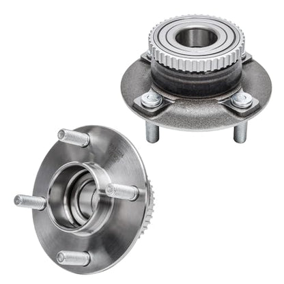 Detroit Axle - Both (2) Rear Wheel Hub and Bearing Assembly for 1995-2000 Ford Contour - [1999-2002 Mercury Cougar] - 1995-2000 Mercury Mystique | 512024 (Pair) - style: 512024 x2/Pair