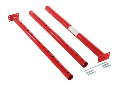 Vestil FJB-150 Basement Floor Jack 150 In. Maximum Height 2,588 Lb. Capacity Red
