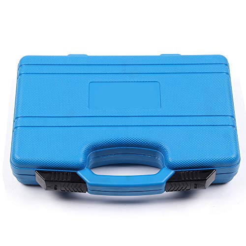 SCITOO 10pcs Seat Cutter Diesel Injector Set with Flat Reamer T-Handle Angled Reamer Hex Key