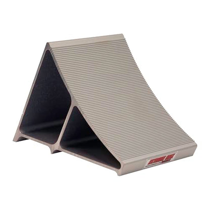 Extreme Max 5001.6792 Aluminum Wheel Chock – Lightweight Anti-Slip Tire Stabilizer with Ribbed Ramp and Claw Base for RVs, 5th Wheels, Trailers & Campers - style: Each
