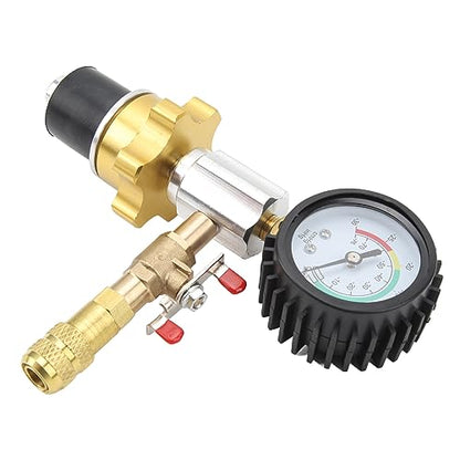 Vacuum Antifreeze Change Fill Kit Pneumatic Radiator Cooling System Coolant Refill Tool for Car Van SUV Truck ABS Rubber Brass Material 8pcs Set