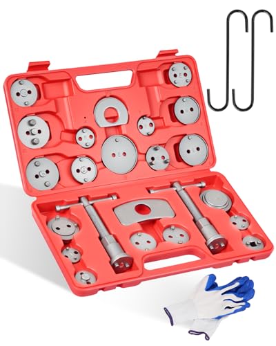 DAYUAN 5pcs Professional Front End Service Tool Bundle with 27Pcs Brake Caliper Compression Tool