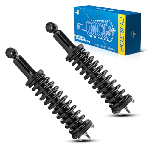 PHILTOP Front Struts for Toyota Tacoma 1995 1996 1997 1998 1999 2000 2001 2002 2003 2004, Shock Absorber Complete Suspension 171352L+171352R, Struts with Coil Spring Assemblies SAA017 2 Pcs - size: 1995-2004 Toyota Tacoma
