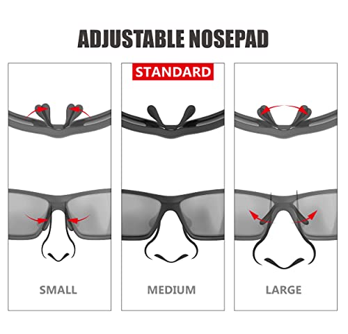 HTS HUNTERSKY Protective Powersports Motorcycle Anti Fog Riding Goggles Eyewear Padded Sunglasses Windproof UTV Spoggles - color: Gray