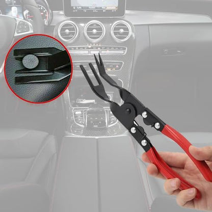 Panel Clip Removal Pliers - Universal Auto Door Car Upholstery Trim Clip Removal Plier Tool - color: Panel Clip Removal Pliers