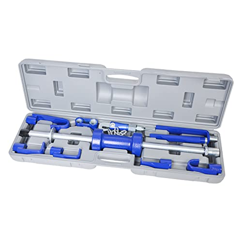 13LBS Dent Puller w/Slide Hammer Auto Body Truck Repair Automotive Hammer Puller Repair Frame Set with Carrying Case