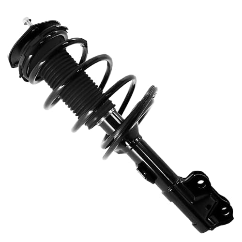 Detroit Axle - Front 4pc Struts Sway Bars for 2012-2017 Toyota Camry | Struts & Coil Spring Sway Bars Suspension Kit 2013 2014 2015 2016 Replacement - size: 4QS47239/ sway kit