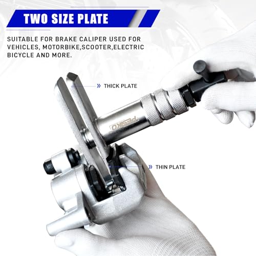 Heavy Duty Motorcycle Brake Caliper Spreader Tool | Brake Caliper Compression Tool, Most Vehicle Brake Discs, Single Speedy Brake Pad