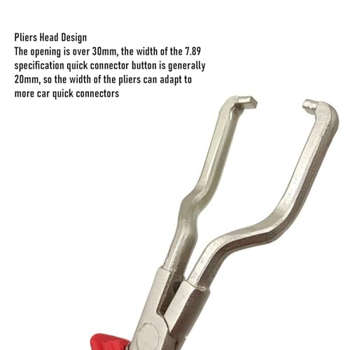Hose Clamp Pliers Set, Fuel Line Caliper Set, Electrical Disconnect Fuel Filter Pliers Hose Remover Clamp Removal Tool for Tackle Wiring Repairs, Auto Maintenance