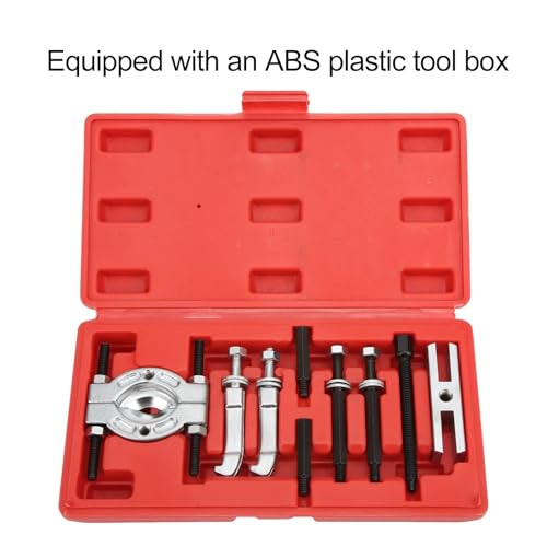 9pcs Bearing Separator Puller Set Portable Bearing Removal Tool Kit Metal Bearing Splitter Bearing Separator Kit
