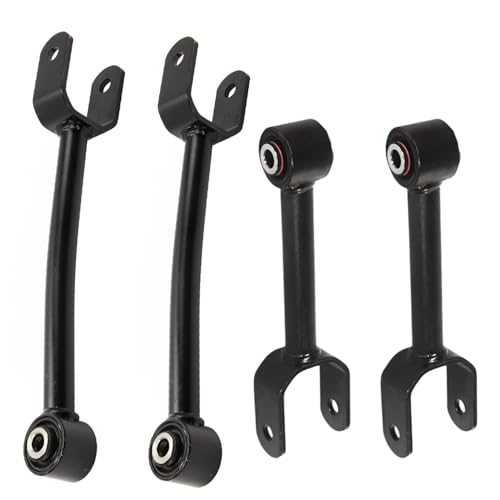 Detroit Axle - Rear 4pc Control Arm Kit for 2011-2014 Chrysler 200 Dodge Avenger 2011-2020 Journey, 2 Upper Lateral Links 2 Lower Forward Control Arms Assembly 2012 2013 Replacement - size: 4C48158/4PC