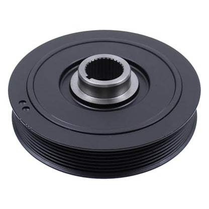MOTOKU Engine Harmonic Balancer Crankshaft Pulley | for Honda Element 2003-2006, CR-V 2002-2006, Accord 2003-2005, for Acura TSX 2004-2008, RSX 2002-2006