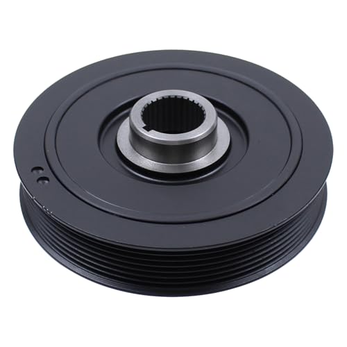 MOTOKU Engine Harmonic Balancer Crankshaft Pulley | for Honda Element 2003-2006, CR-V 2002-2006, Accord 2003-2005, for Acura TSX 2004-2008, RSX 2002-2006
